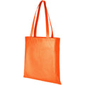 Orange - Front - Bullet Zeus Non Woven Convention Tote