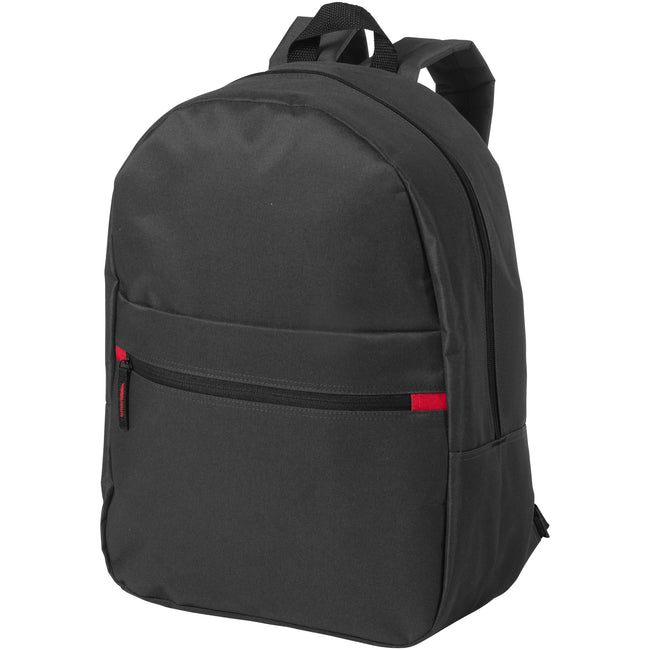 Solid Black - Back - Bullet Vancouver Backpack