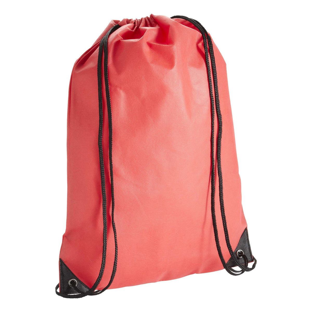 Red - Back - Bullet Evergreen Non Woven Premium Rucksack