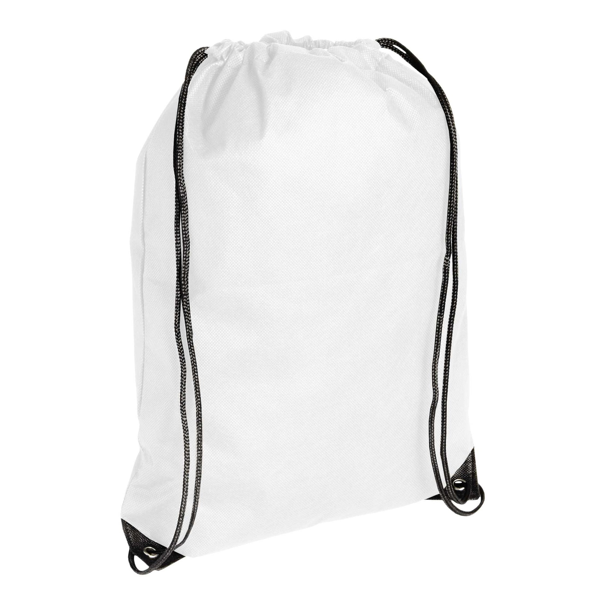 White - Back - Bullet Evergreen Non Woven Premium Rucksack