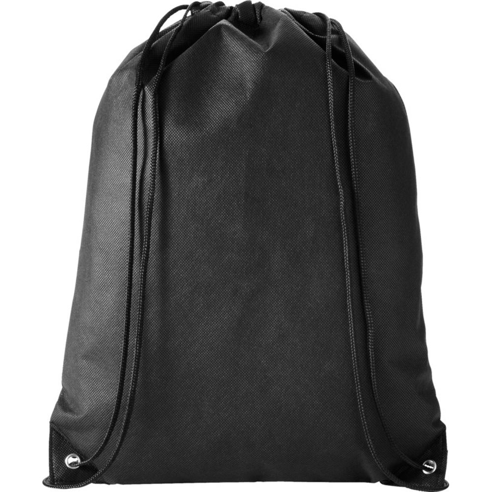Solid Black - Front - Bullet Evergreen Non Woven Premium Rucksack