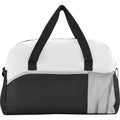 Solid Black-White-Grey - Front - Bullet The Energy Duffel Bag