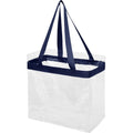 Navy-Transparent - Front - Bullet Hampton Tote