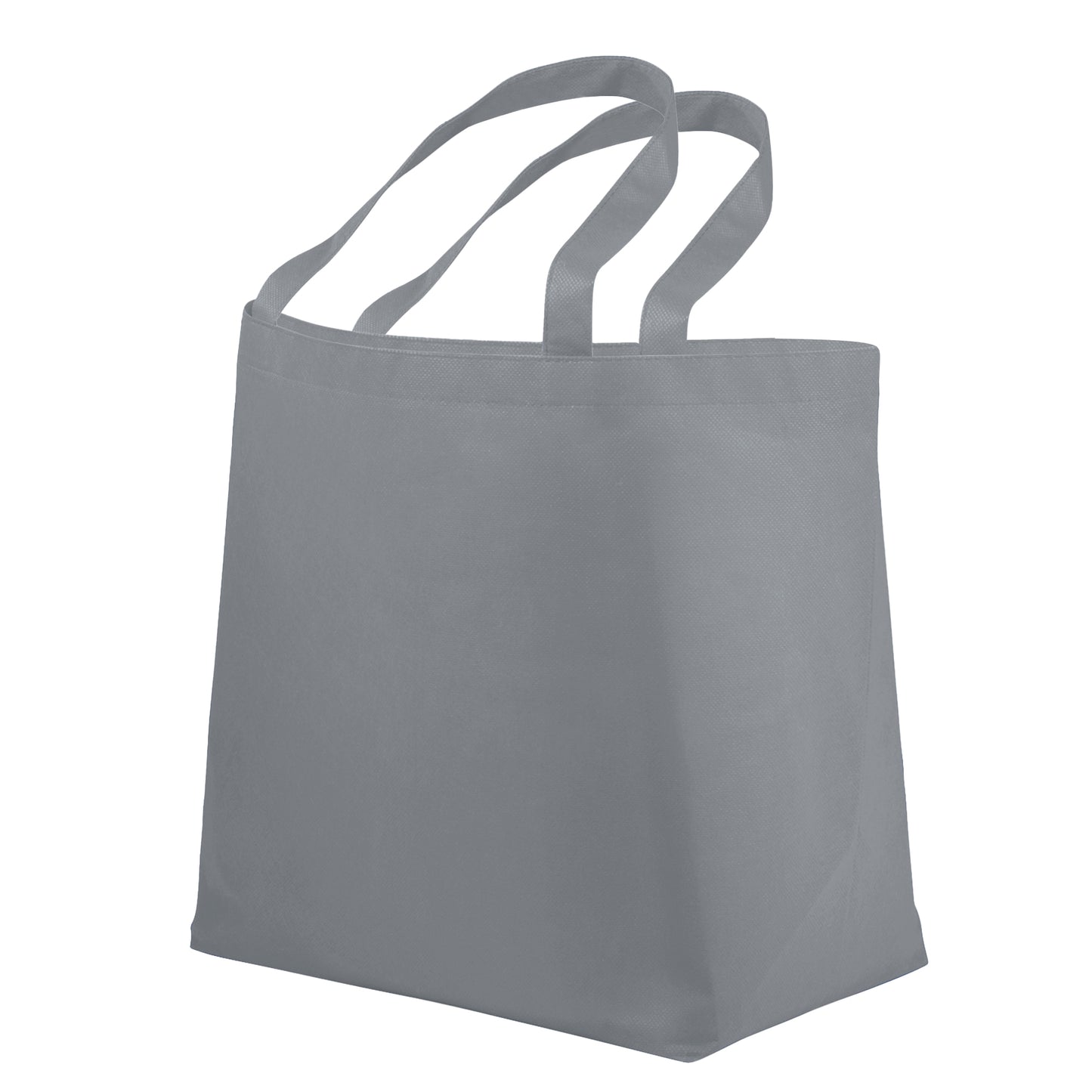 Grey - Front - Bullet Maryville Non Woven Shopper