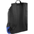 Solid Black-Royal Blue - Back - Bullet Benton 15in Laptop Backpack