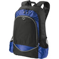 Solid Black-Royal Blue - Side - Bullet Benton 15in Laptop Backpack