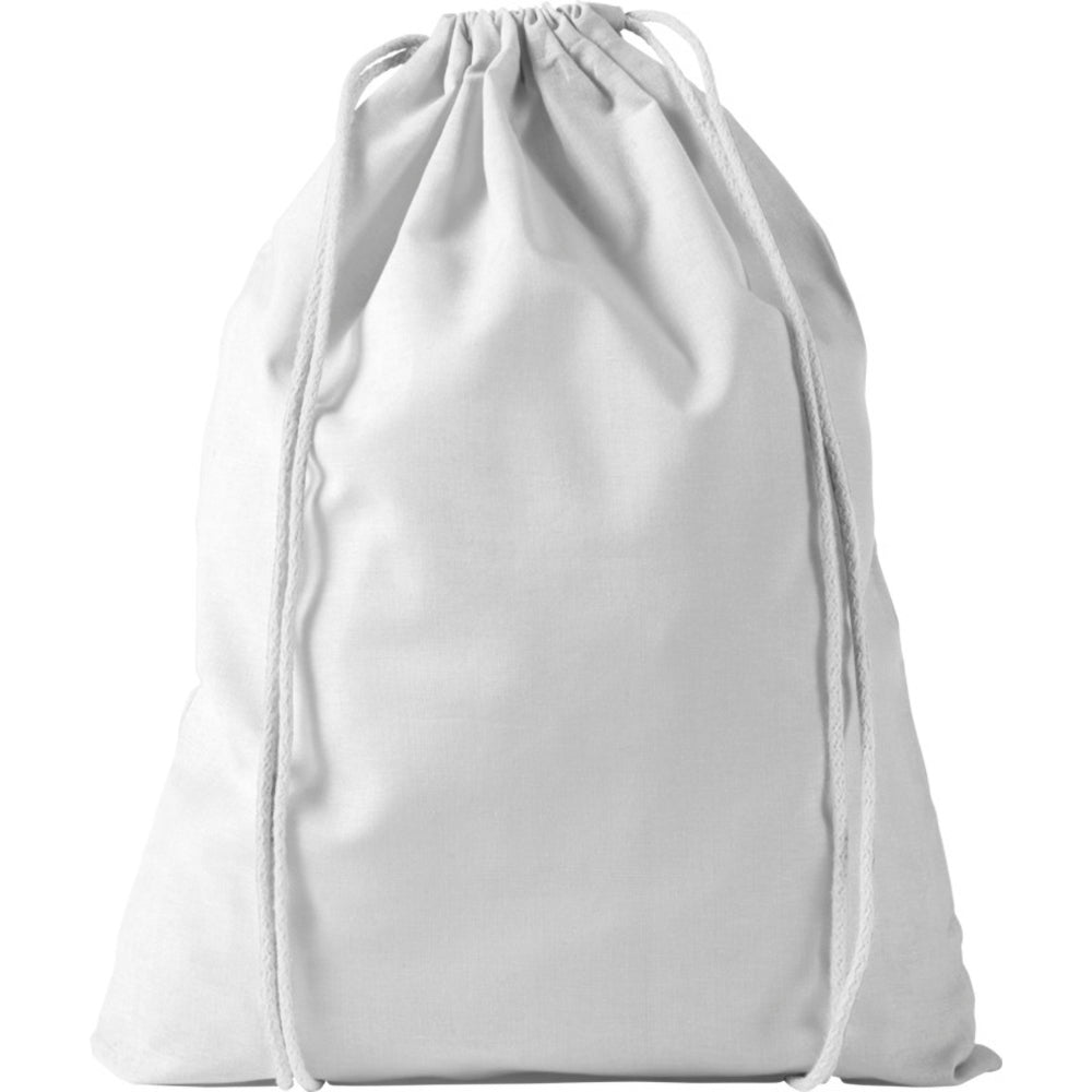 White - Front - Bullet Oregon Cotton Premium Rucksack