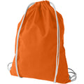 Orange - Back - Bullet Oregon Cotton Premium Rucksack