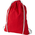 Red - Back - Bullet Oregon Cotton Premium Rucksack