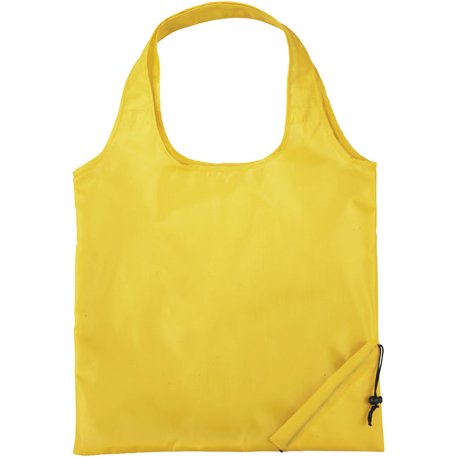 Yellow - Front - Bullet Bungalow Foldable Polyester Tote