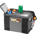 Solid Black-Grey - Side - California Innovations 50-Can Table Top Cooler