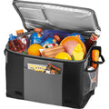 Solid Black-Grey - Lifestyle - California Innovations 50-Can Table Top Cooler
