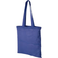 Royal Blue - Front - Bullet Madras Cotton Tote