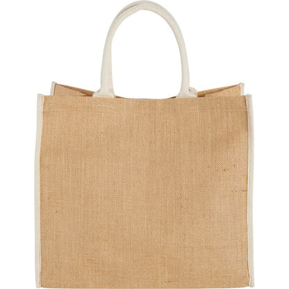 Natural-White - Back - Bullet The Large Jute Tote