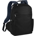 Solid Black - Back - Bullet The Slim 15.6in Laptop Backpack