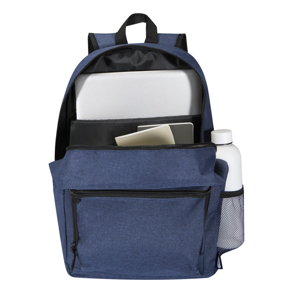 Heather Navy - Lifestyle - Avenue Graphite Deluxe 15.6in Laptop Backpack