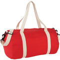 Red - Back - Bullet The Cotton Barrel Duffel