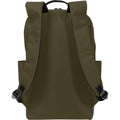 Olive - Back - Tranzip Computer Daily Backpack