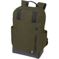 Olive - Side - Tranzip Computer Daily Backpack