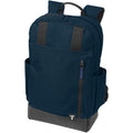 Navy - Front - Tranzip Computer Daily Backpack