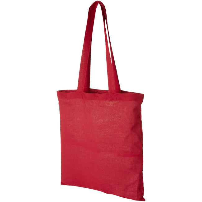Red - Front - Bullet Peru Cotton Tote