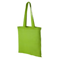 Lime Green - Front - Bullet Peru Cotton Tote