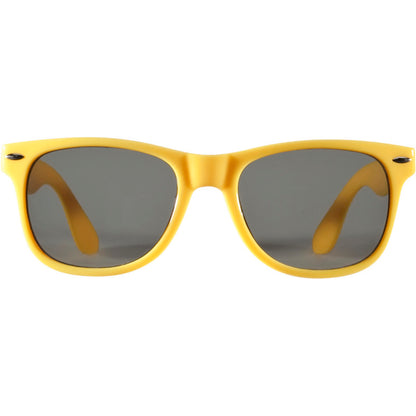 Yellow - Back - Bullet Sun Ray Sunglasses