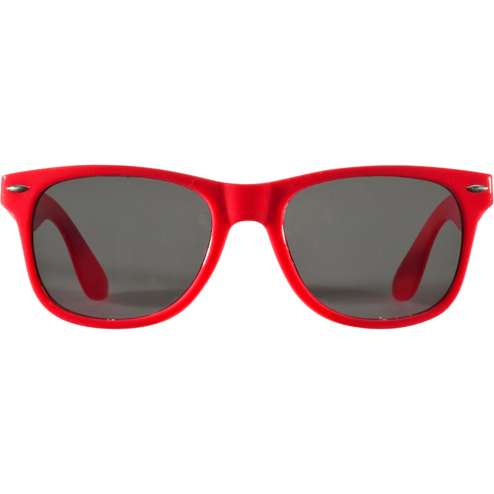 Red - Back - Bullet Sun Ray Sunglasses