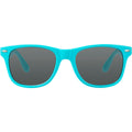 Aqua Blue - Back - Bullet Sun Ray Sunglasses