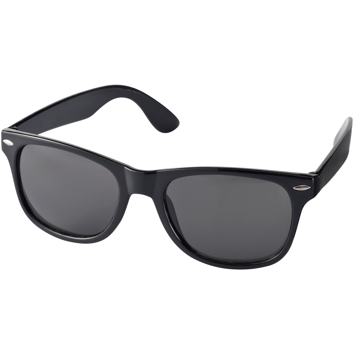 Solid Black - Front - Bullet Sun Ray Sunglasses