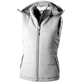 White - Front - Slazenger Gravel Ladies Bodywarmer