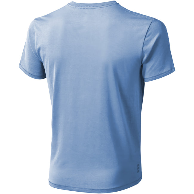 Light Blue - Back - Elevate Mens Nanaimo Short Sleeve T-Shirt