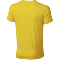 Yellow - Back - Elevate Mens Nanaimo Short Sleeve T-Shirt