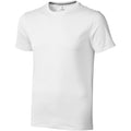 White - Front - Elevate Mens Nanaimo Short Sleeve T-Shirt