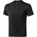 Anthracite - Front - Elevate Mens Nanaimo Short Sleeve T-Shirt