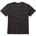 Anthracite - Back - Elevate Mens Nanaimo Short Sleeve T-Shirt