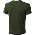 Army Green - Back - Elevate Mens Nanaimo Short Sleeve T-Shirt