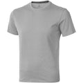 Grey Melange - Front - Elevate Mens Nanaimo Short Sleeve T-Shirt