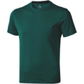 Forest Green - Front - Elevate Mens Nanaimo Short Sleeve T-Shirt