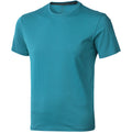 Aqua - Front - Elevate Mens Nanaimo Short Sleeve T-Shirt