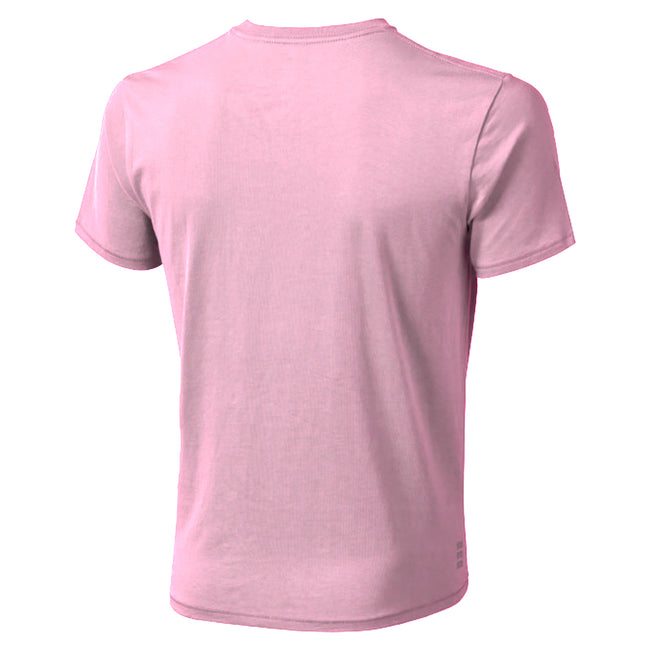 Light Pink - Back - Elevate Mens Nanaimo Short Sleeve T-Shirt