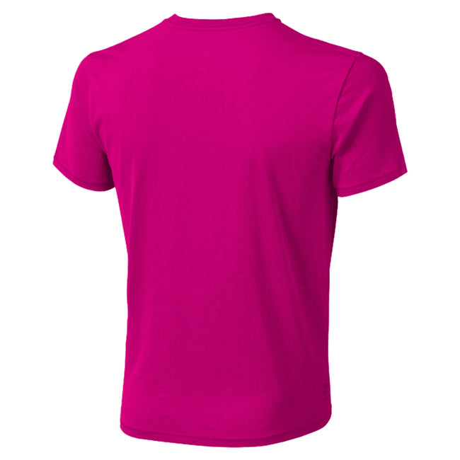 Pink - Back - Elevate Mens Nanaimo Short Sleeve T-Shirt