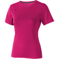 Pink - Front - Elevate Womens-Ladies Nanaimo Short Sleeve T-Shirt