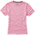 Light Pink - Side - Elevate Womens-Ladies Nanaimo Short Sleeve T-Shirt
