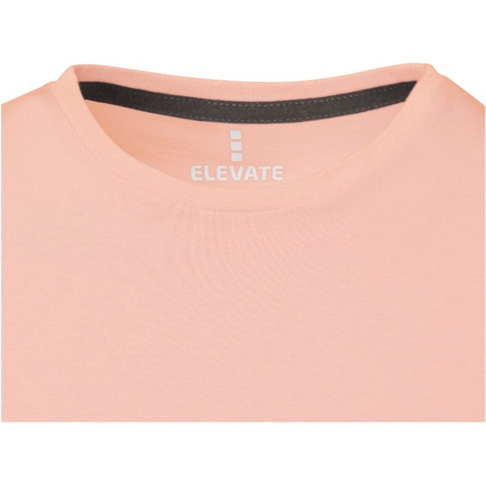 Pale Blush Pink - Side - Elevate Womens-Ladies Nanaimo Short Sleeve T-Shirt