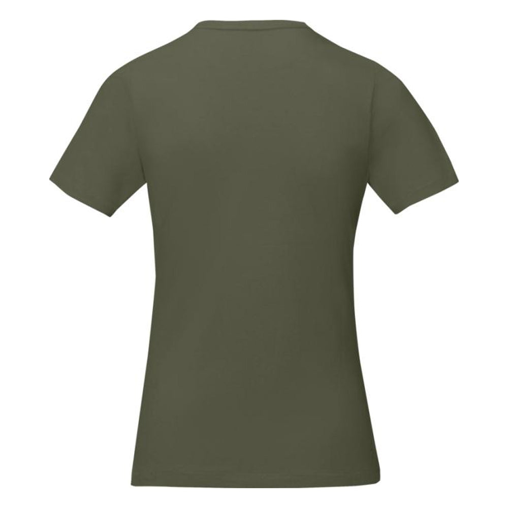 Light Forest Green - Back - Elevate Womens-Ladies Nanaimo Short Sleeve T-Shirt