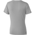 Grey Melange - Back - Elevate Womens-Ladies Nanaimo Short Sleeve T-Shirt