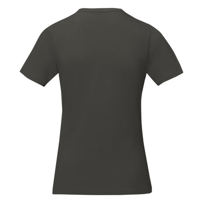 Anthracite - Back - Elevate Womens-Ladies Nanaimo Short Sleeve T-Shirt