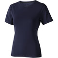 Navy - Front - Elevate Womens-Ladies Nanaimo Short Sleeve T-Shirt