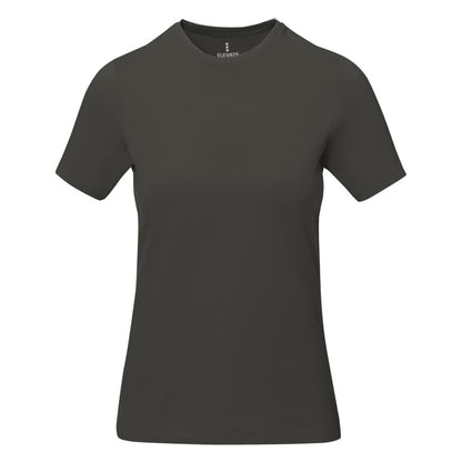 Anthracite - Side - Elevate Womens-Ladies Nanaimo Short Sleeve T-Shirt